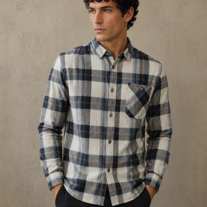 Point Zero - Flannel Medium Plaid Shirt