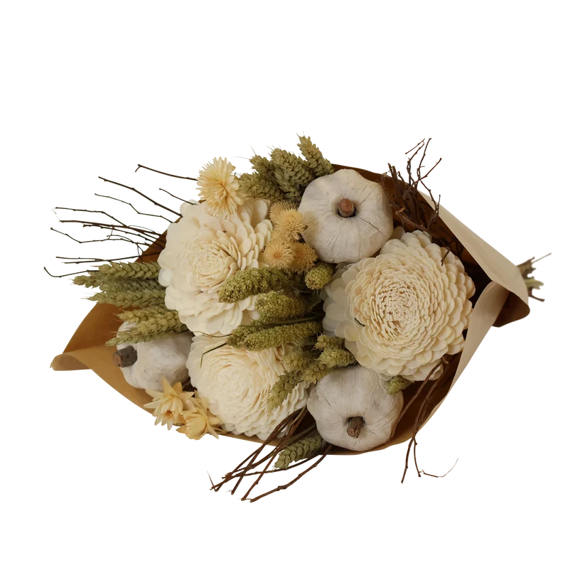 Dried Floral Bouquet - Harvest Moon - Large