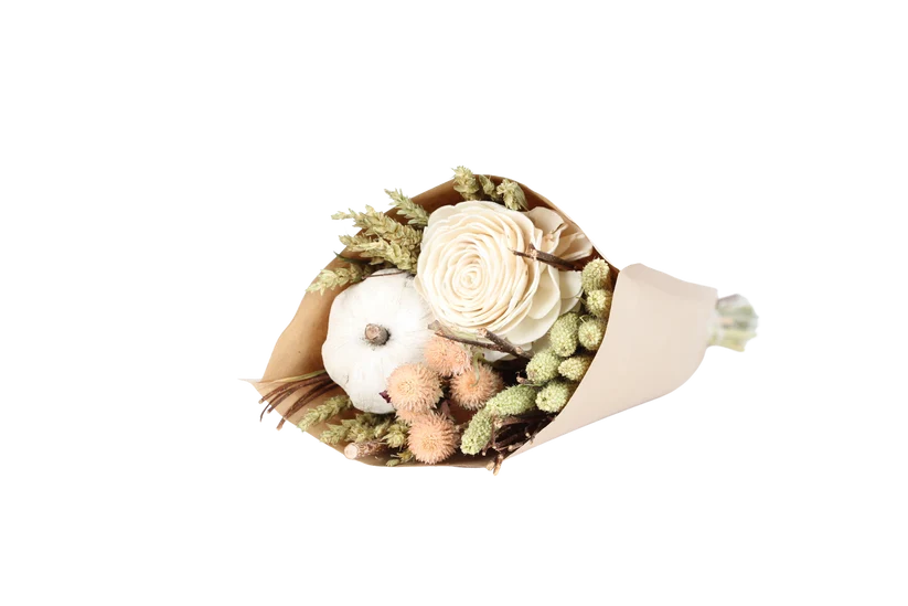 Dried Floral Bouquet - Harvest Moon - Small
