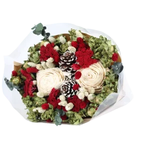Dried Floral Bouquet - Holiday Joy - Premium