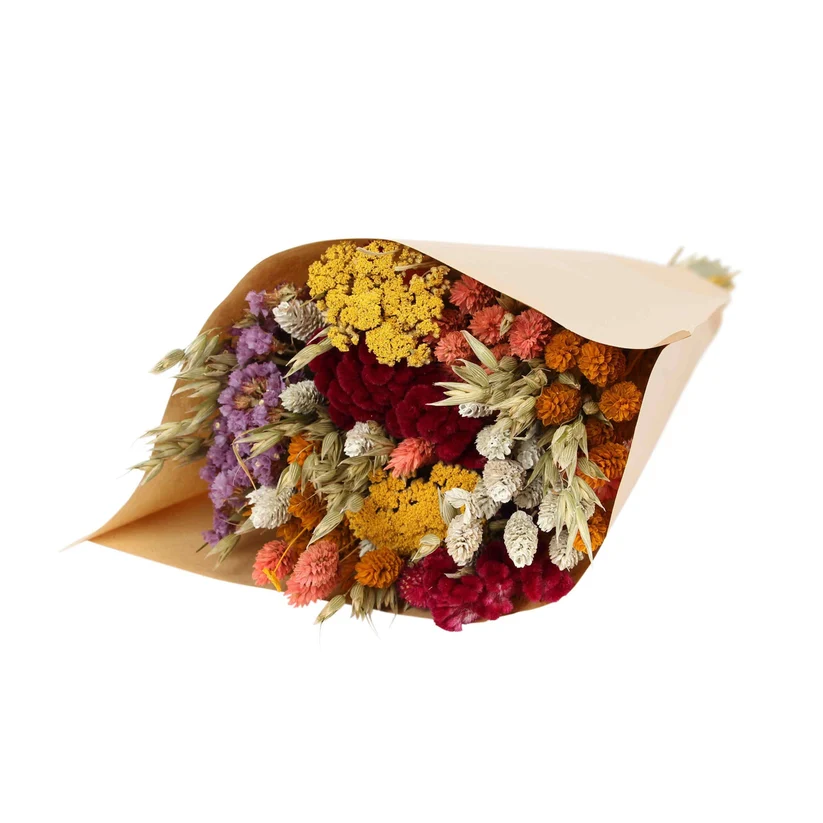 Dried Floral Bouquet - Sweet Blooms - Medium - Canadian Grown