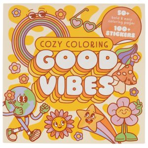 Cozy Coloring Good Vibes Colouring Book