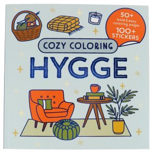 Cozy Coloring Hygge With Stickers