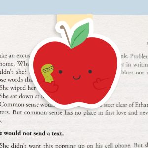 Crafted Van Apple Jumbo Magnetic Bookmark