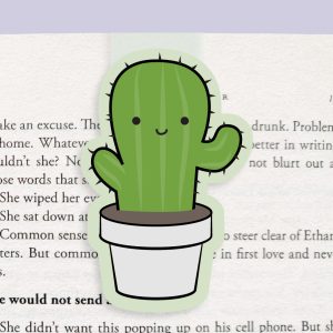 Crafted Van Cactus Jumbo Magnetic Bookmark