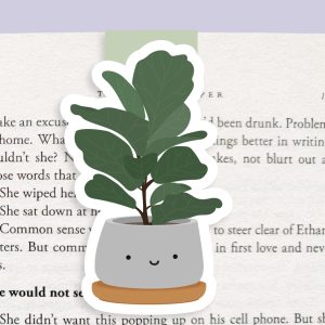 Crafted Van Fiddle Fig Jumbo Magnetic Bookmark