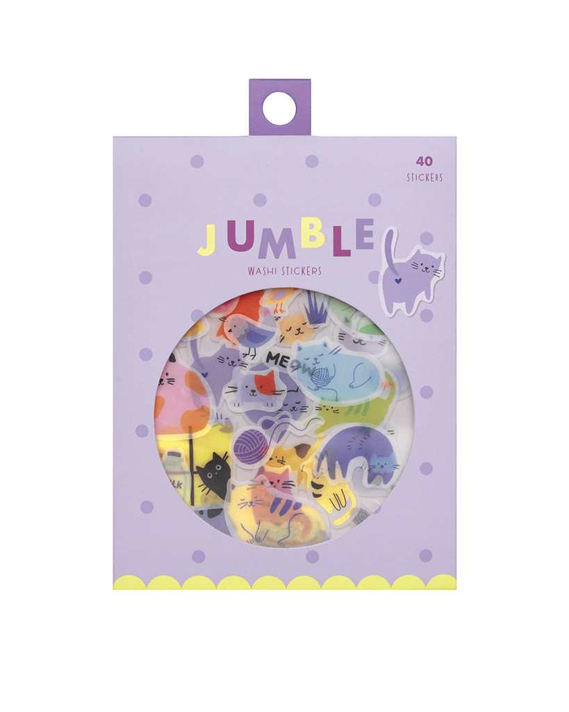 JUMBLE STICKERS Cats