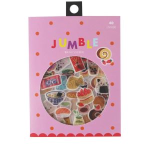 JUMBLE STICKERS Asian Snacks