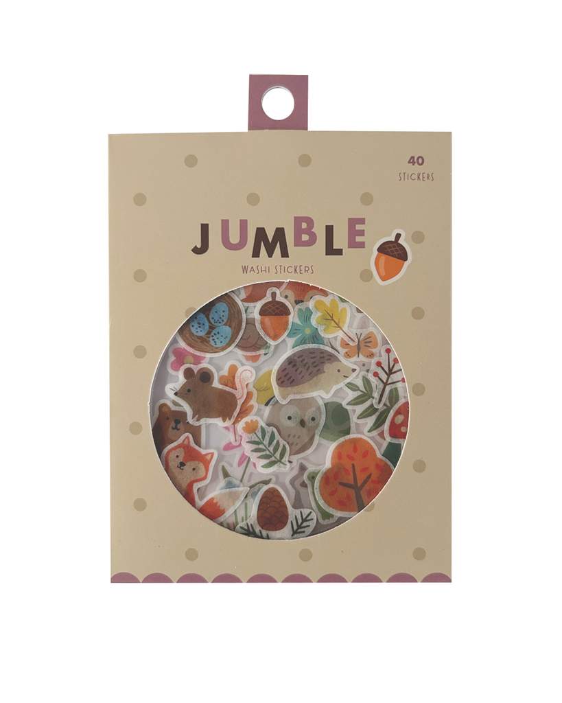 JUMBLE STICKERS Woodland