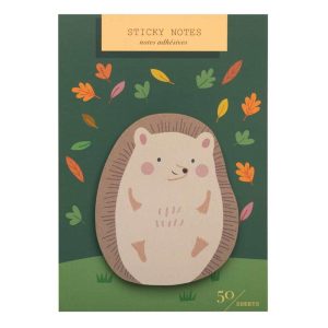 Hedgehog Die Cut Single Sticky Notes