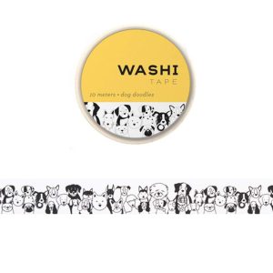 Dog Doodles Washi Tape