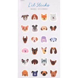 Dogs L'il Sticks Washi Stickers