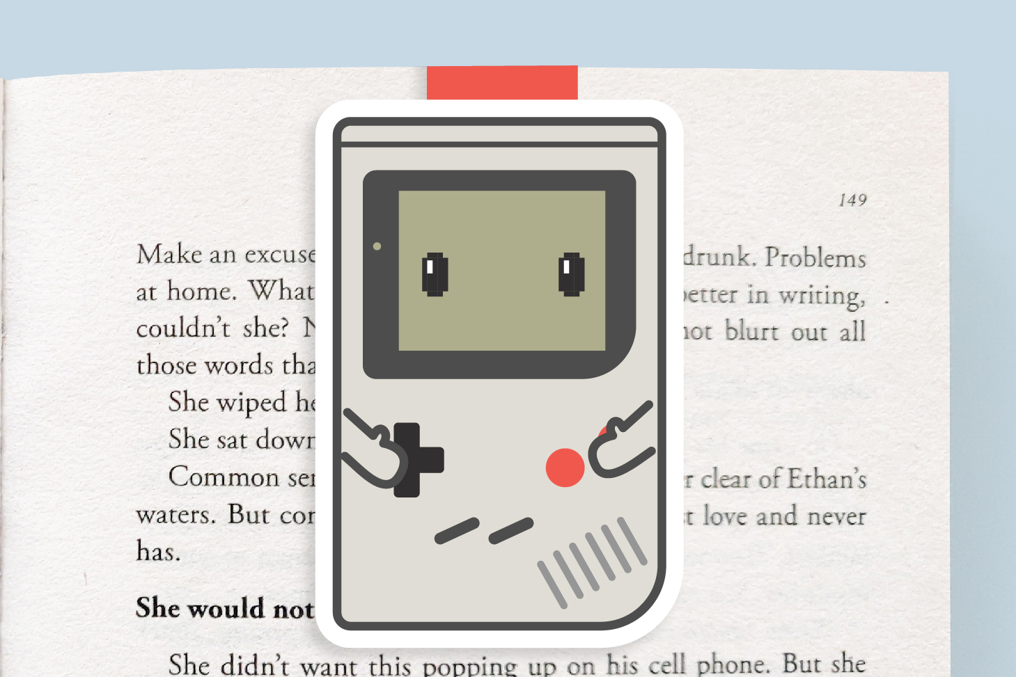Crafted Van Game Boy Jumbo Magnetic Bookmark