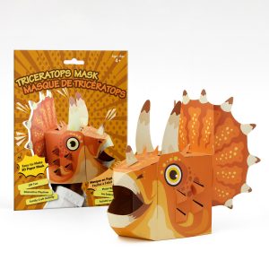 Triceratops 3D Paper Mask
