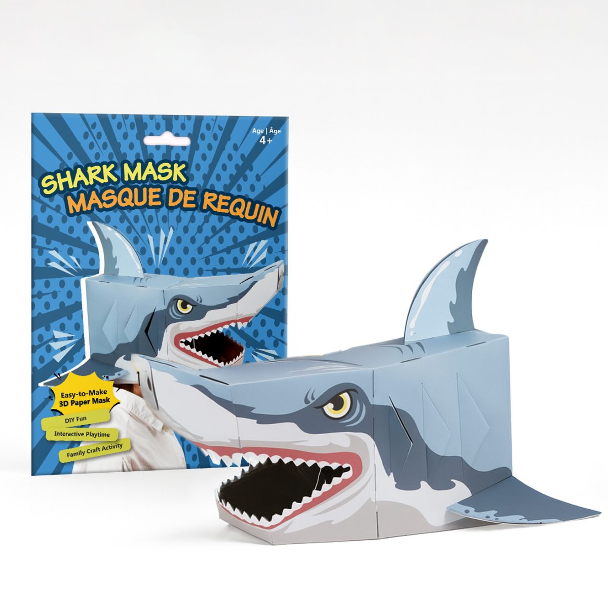 Shark 3D Paper Mask - TERRA Greenhouses