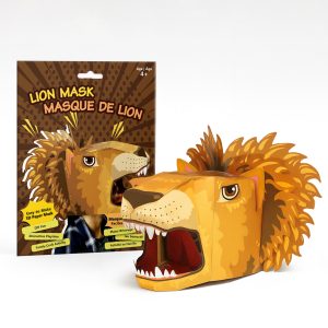 Lion 3D Paper Mask