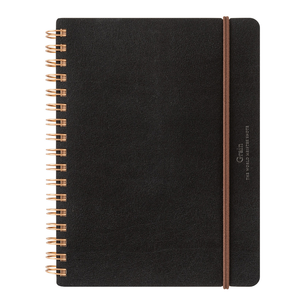 WM Ring Notebook Grain (B6 Variant) Black