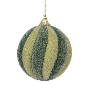 Bauble Glitter Pine Green