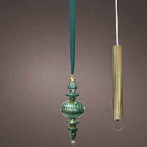 Micro LED Ornament Emerald