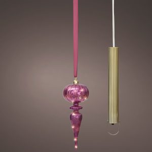 Micro LED Ornament Pink