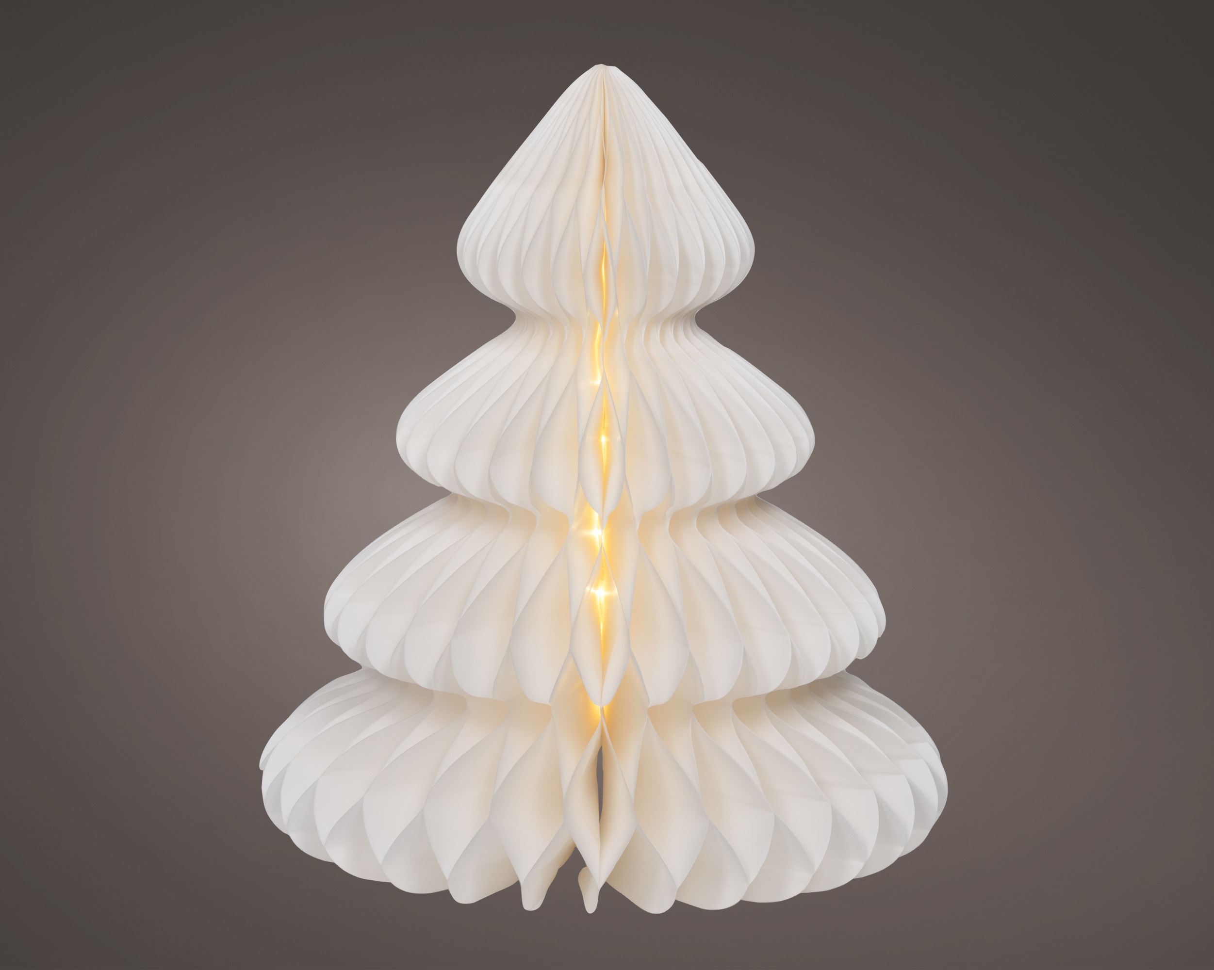 Micro LED Paper Tree White 40 Lights