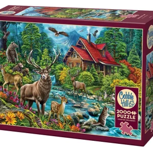 Red-Roofed Cabin | 2000 Piece