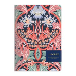 Liberty May Handmade B5 Embroidered Journal Lined
