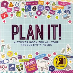 Plan It Sticker book