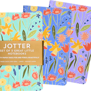 Set of 3 Jotters Daffodils Lined
