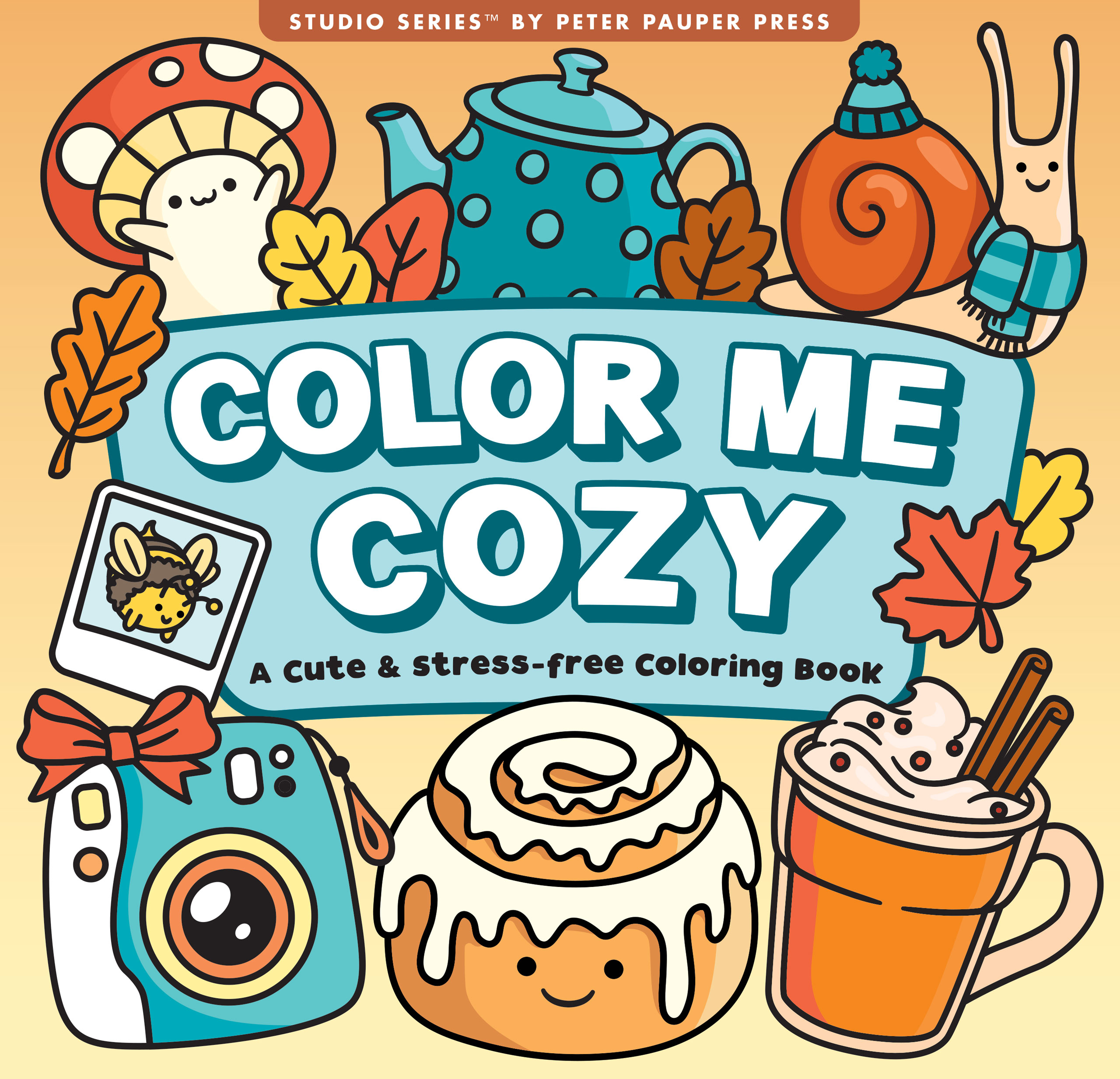 Color Me Cozy Adult Coloring Book