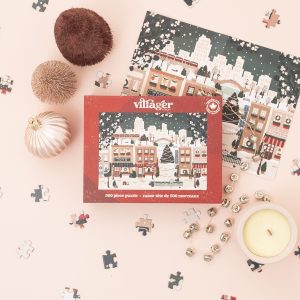 Small Town Holiday | Villager Puzzles 500 pc