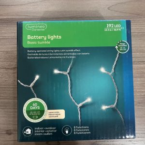 Lumineo Durawise 192 LED Battery Operated Outdoor Lights