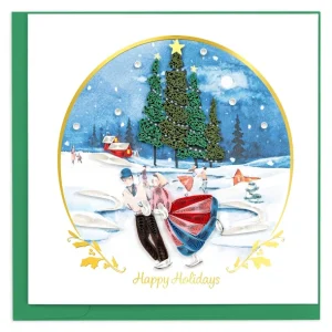 Ice Skating Scene