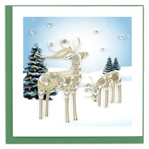 Snowy Reindeer